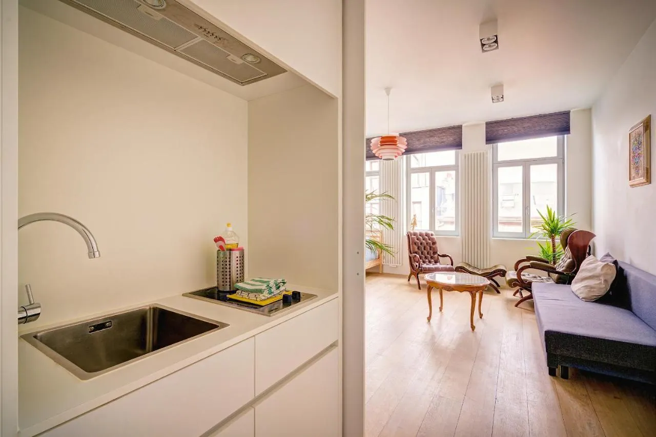 The Greenplace Apartments In The Heart Of Antverpy 0*,